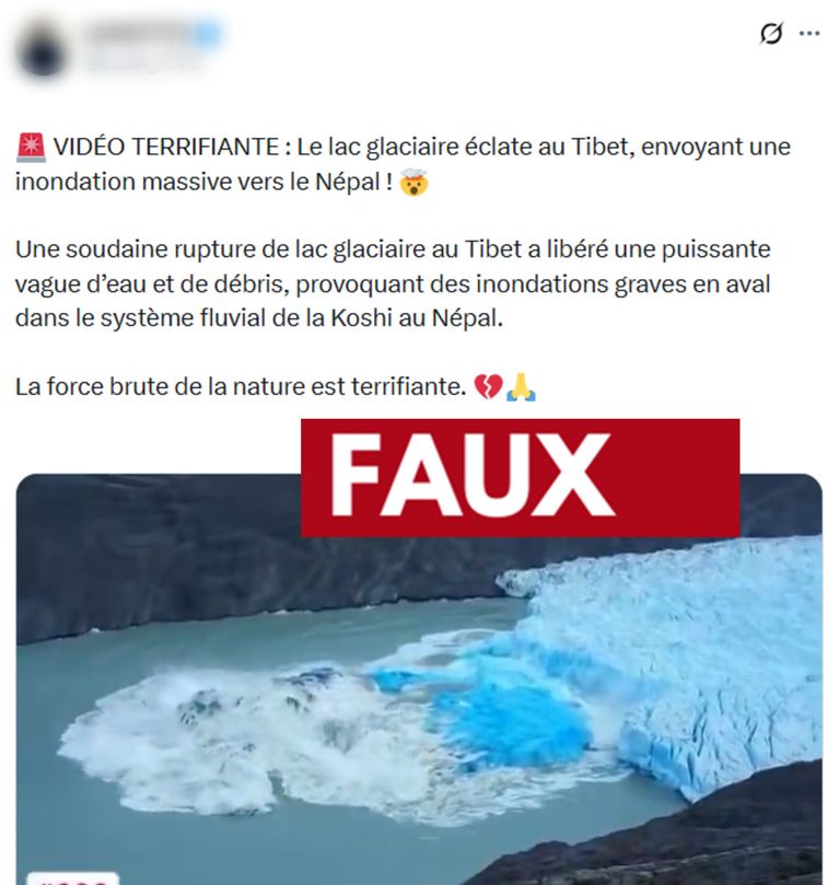 Inondations au Népal: Décryptage de Faux Contenus Viraux