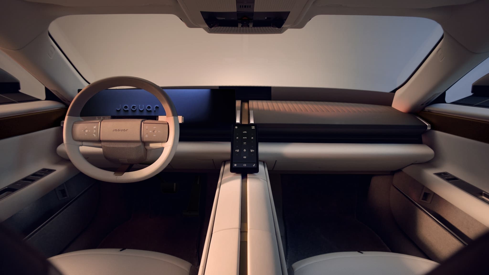 Jaguar présente l&rsquo;intérieur de la Type 01, une GT électrique innovante