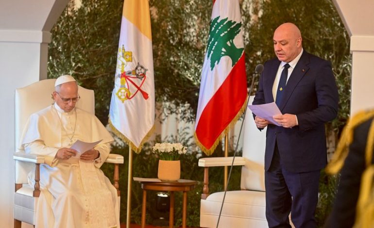 Rencontre entre le Pape Léon XIV et le Président Libanais Joseph Aoun