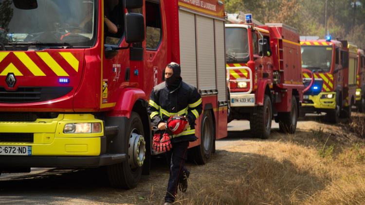 Incendie près de la plage de Dannes : évacuation d&rsquo;un camping