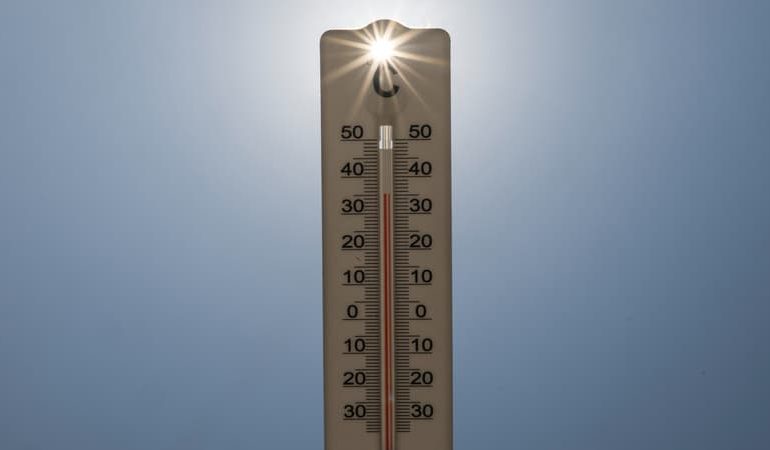 La fin de la canicule en France