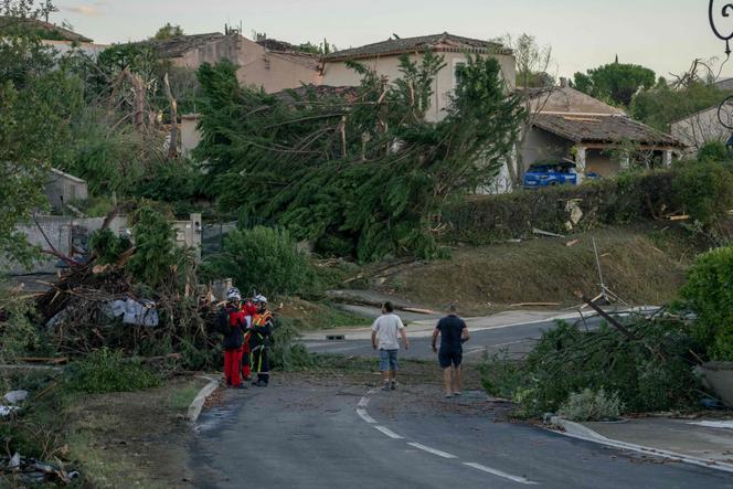 Une tornade frappe Pomas dans l&rsquo;Aude causant d&rsquo;importants dégâts et 39 blessés