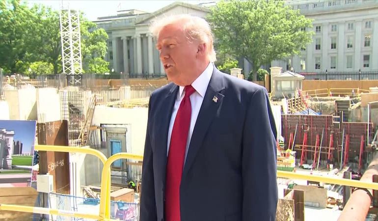 Donald Trump et le blocage de la salle de bal à la Maison Blanche