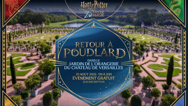 Harry Potter fête ses 25 ans à Versailles avec le « Retour à Poudlard »