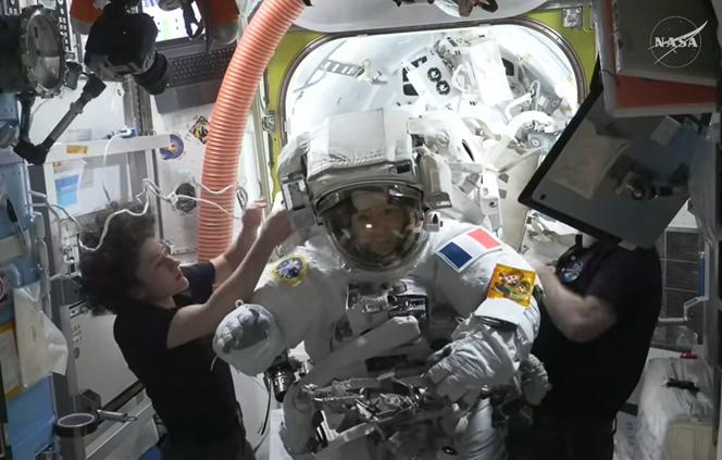Sophie Adenot réalise sa deuxième sortie spatiale