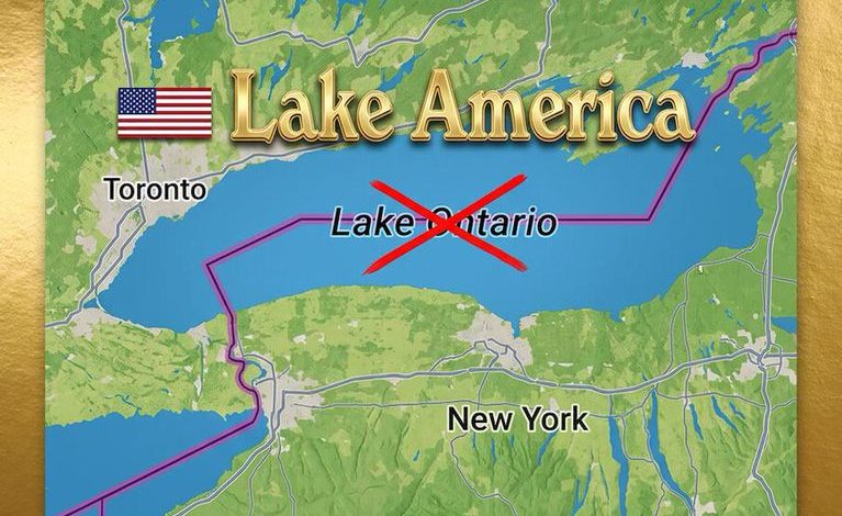 Donald Trump envisage de renommer le lac Ontario