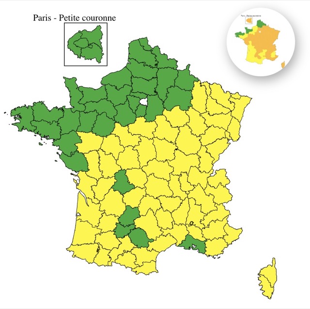 Vigilance météo : 62 départements en alerte aux orages