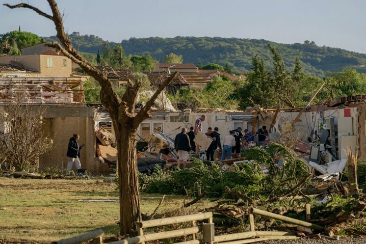La tornade de Pomas : Intempéries, dégâts et interventions