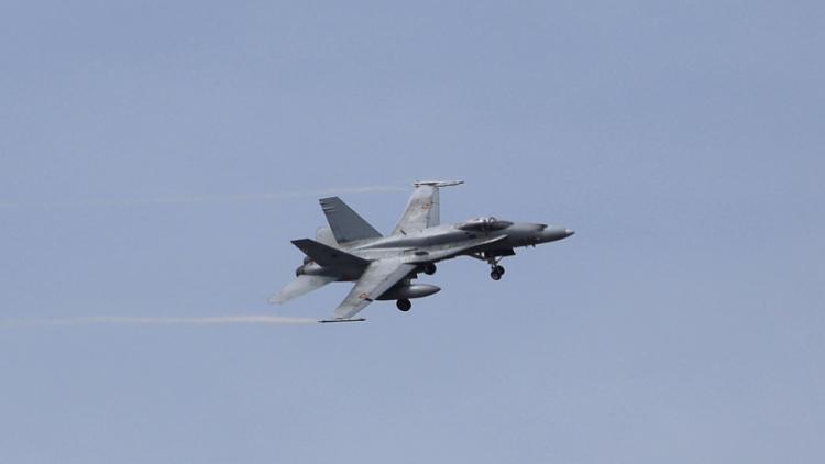 Un drone abattu par un F-18 espagnol en Roumanie