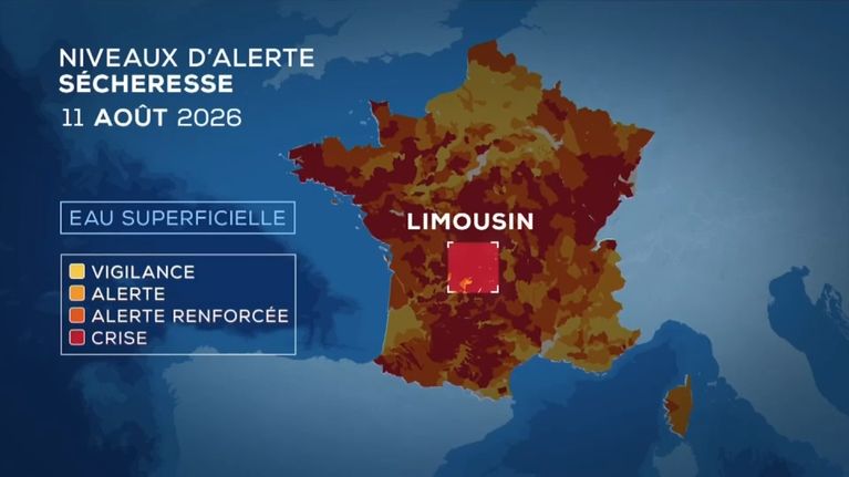 La France confrontée à une sécheresse exceptionnelle