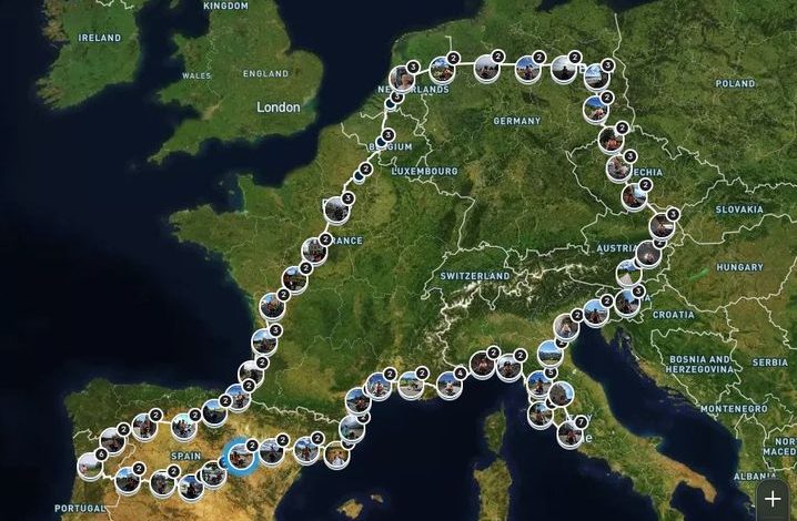 Le défi européen à vélo de Monodie pour lutter contre le cancer