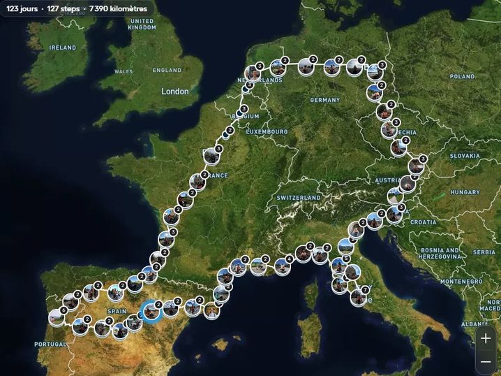 Le défi européen à vélo de Monodie pour lutter contre le cancer