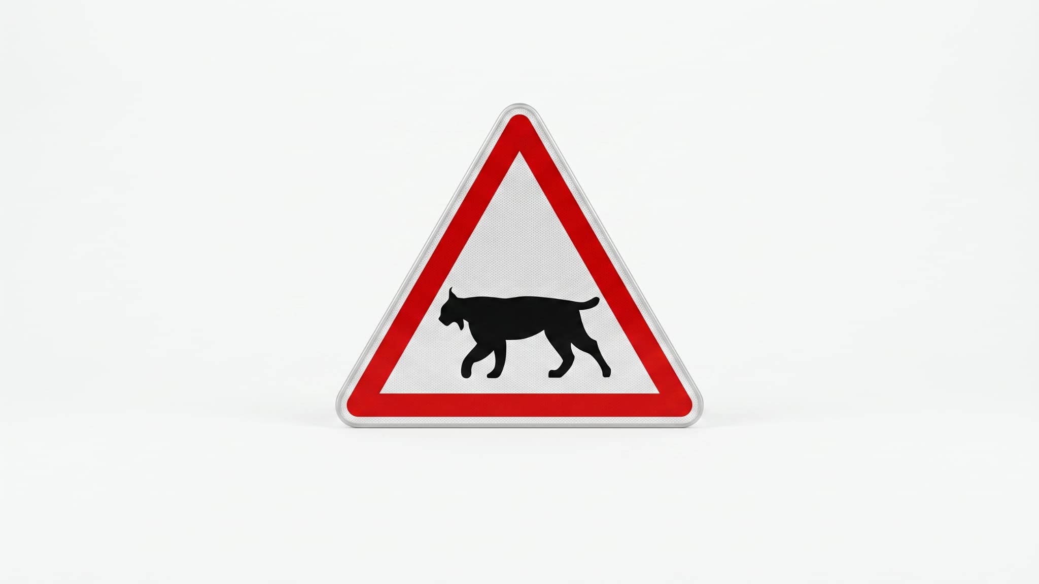 Un panneau de signalisation inédit pour protéger le lynx boréal