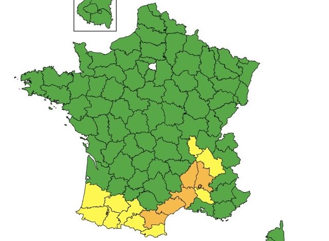 Canicule en France : Alerte Orange dans Cinq Départements
