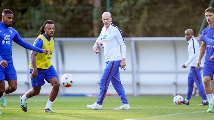 Zinedine Zidane à la tête de l&rsquo;équipe de France