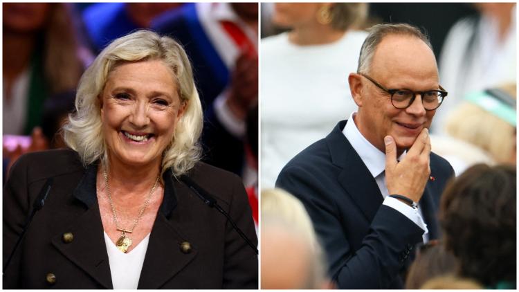 Marine Le Pen en tête face à Édouard Philippe et Jean-Luc Mélenchon