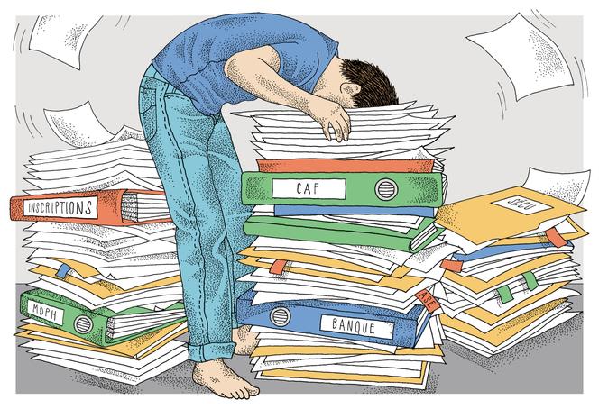 La jeunesse face au casse-tête administratif