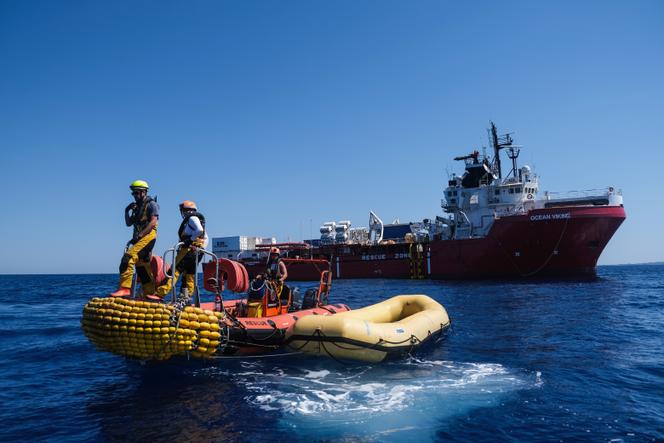 Opération de Sauvetage en Mer par l&rsquo;Ocean-Viking