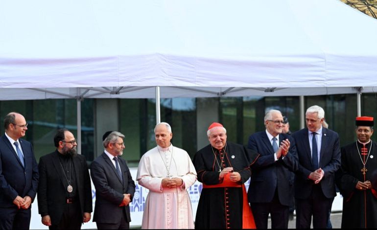 Léon XIV et les leaders religieux en France pour le dialogue interreligieux