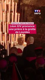 Le Pape Léon XIV en visite à Lourdes