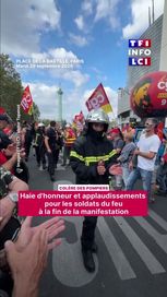 Manifestation des pompiers à Paris : un appel à davantage de moyens