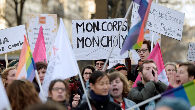 Le nombre d&rsquo;interruptions volontaires de grossesse en hausse en France