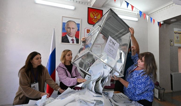 Élections législatives en Russie : Victoire de Russie Unie