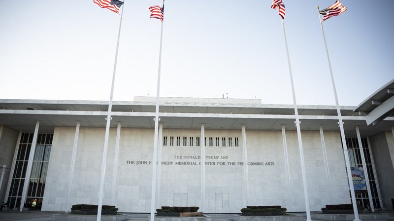 Le Kennedy Center de Washington menacé de fermeture