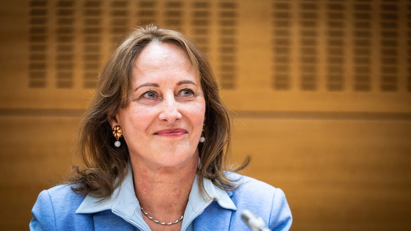 Ségolène Royal annonce sa candidature à la primaire socialiste pour la présidentielle de 2027