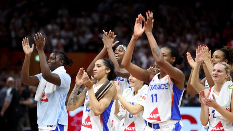 L&rsquo;équipe de France féminine de basket en finale de la Coupe du monde 2026