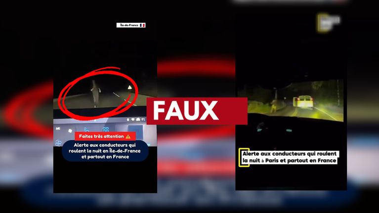 Des vidéos trompeuses sur TikTok concernant les vols nocturnes d&rsquo;automobilistes