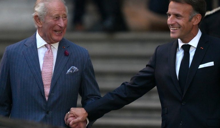Charles III et Macron célèbrent les liens franco-britanniques