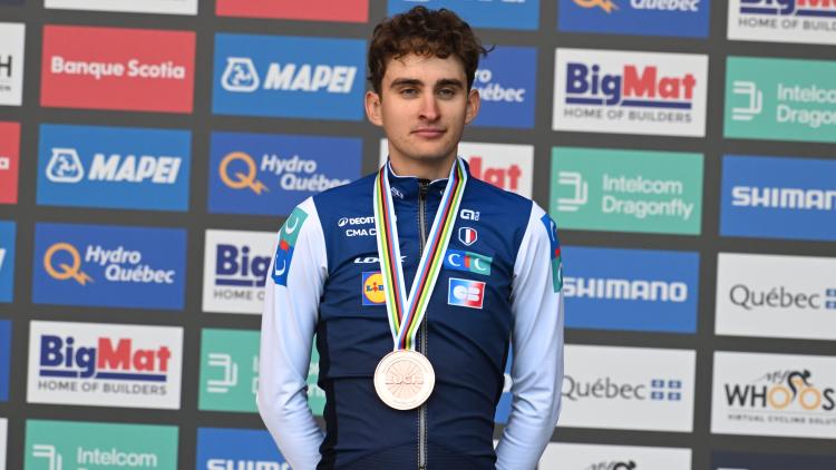 Paul Seixas brille avec une médaille de bronze au contre-la-montre