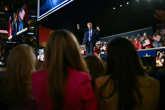 Donald Trump tente de mobiliser l&rsquo;électorat conservateur lors de la convention républicaine à Dallas