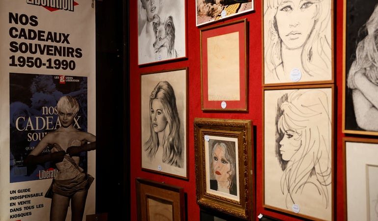 La vente aux enchères des effets personnels de Brigitte Bardot