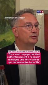 Le pape Léon XIV rencontre des victimes de violences sexuelles