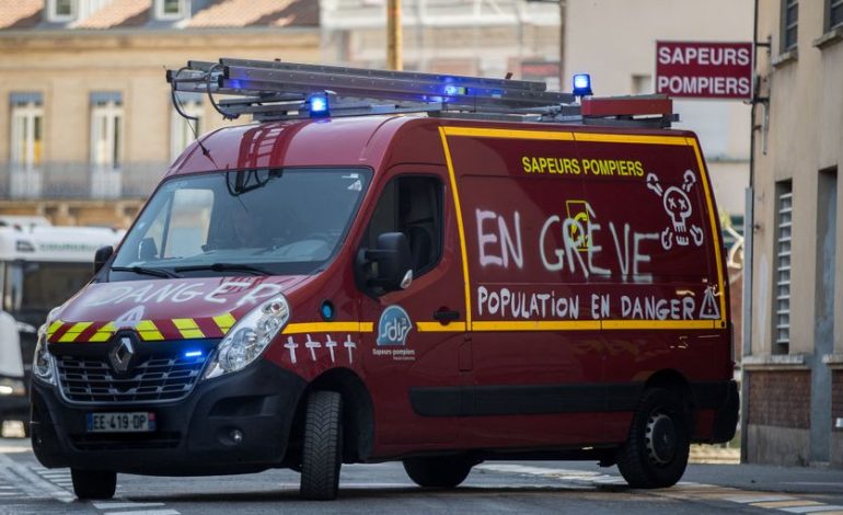 Appel à la mobilisation des pompiers en France