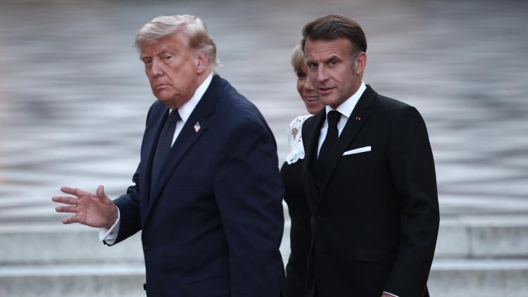 Rencontre entre Donald Trump et Emmanuel Macron