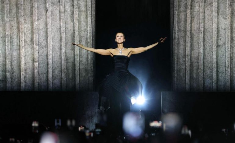 Céline Dion en concert à la Plenitude Arena