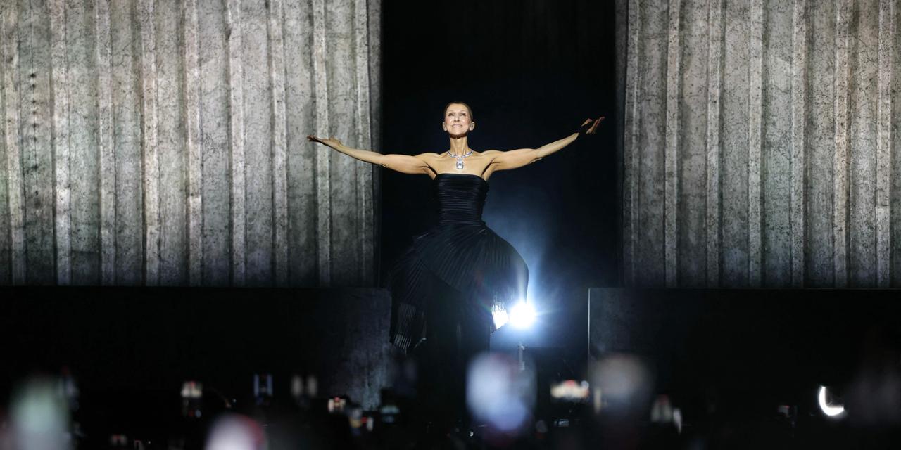 Céline Dion en concert à la Plenitude Arena