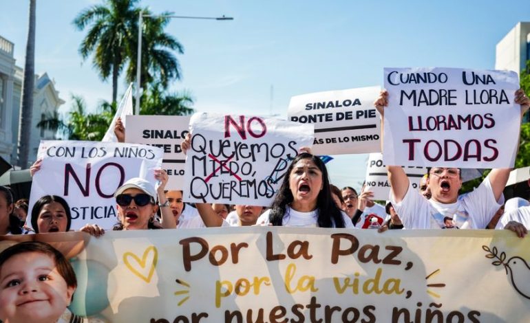 Manifestation pour la paix à Sinaloa