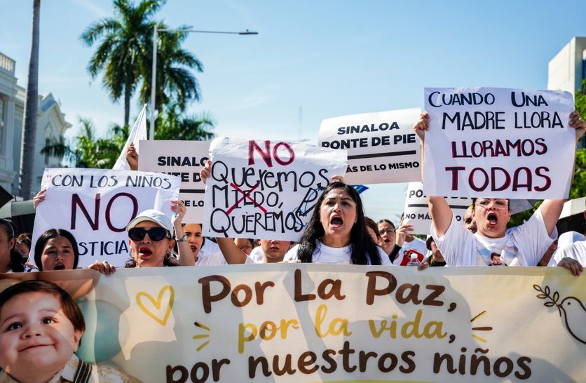Manifestation pour la paix à Sinaloa