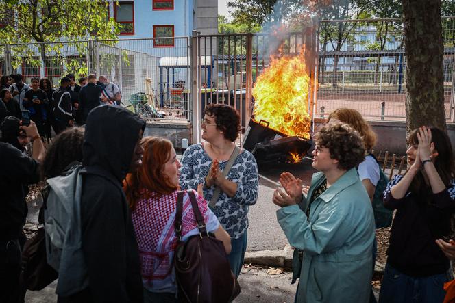 Extension du mouvement lycéen en France