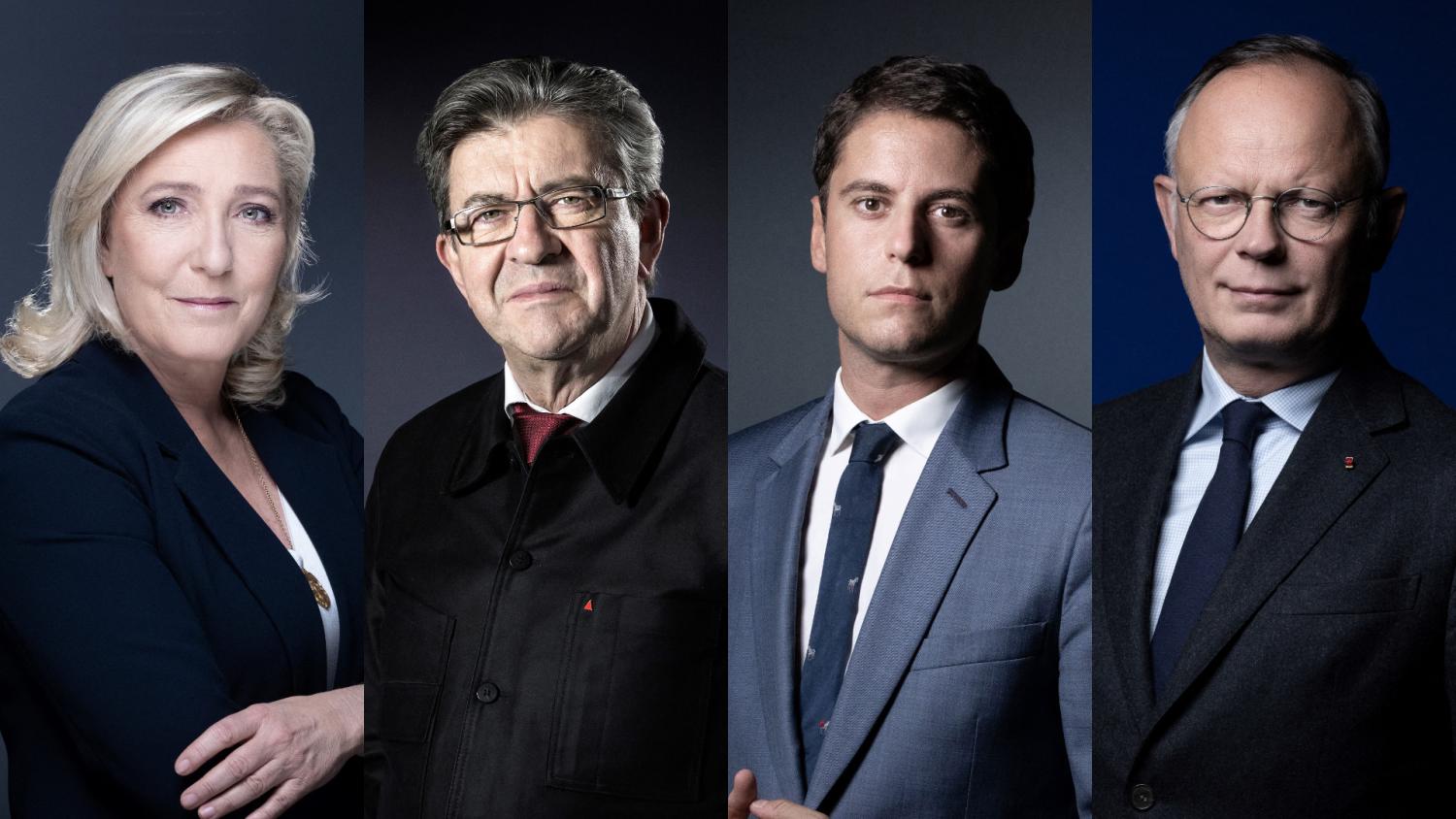 Marine Le Pen en tête dans tous les scénarios électoraux