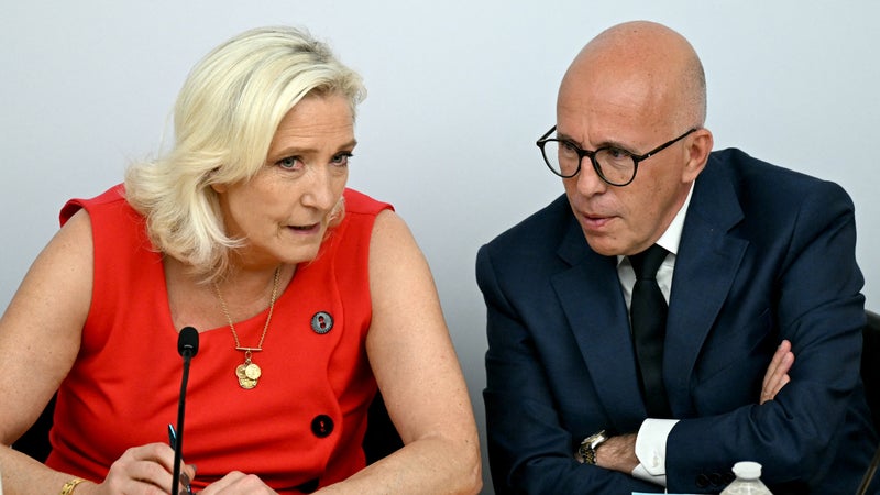 Alliance entre UDR et RN pour les élections sénatoriales