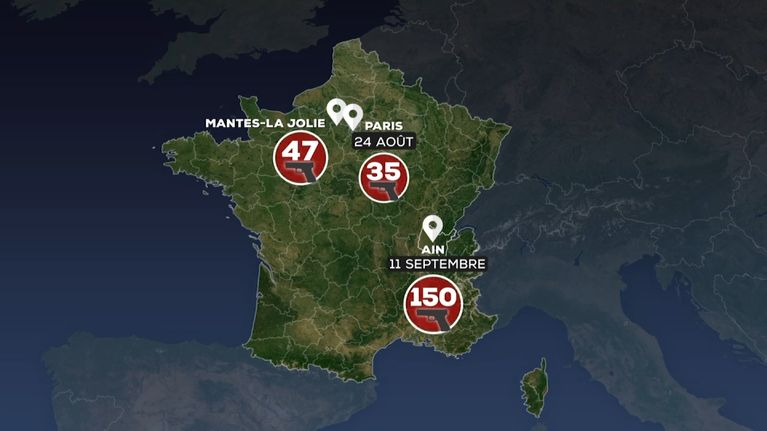 Opération contre le trafic d&rsquo;armes en France impliquant des ressortissants turcs