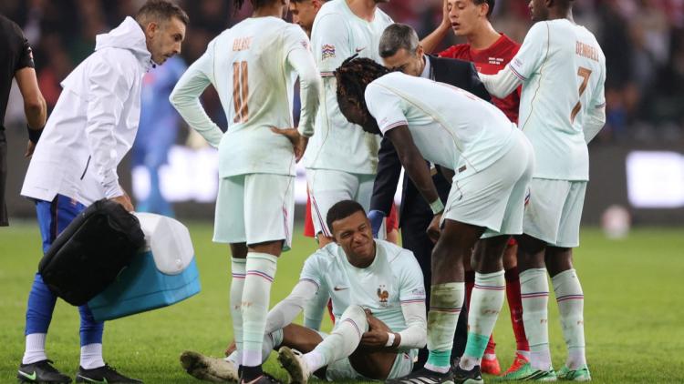 Kylian Mbappé blessé au genou gauche lors du match contre la Turquie