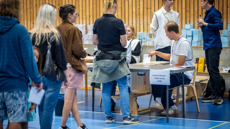 La gauche en tête aux législatives en Suède selon des sondages