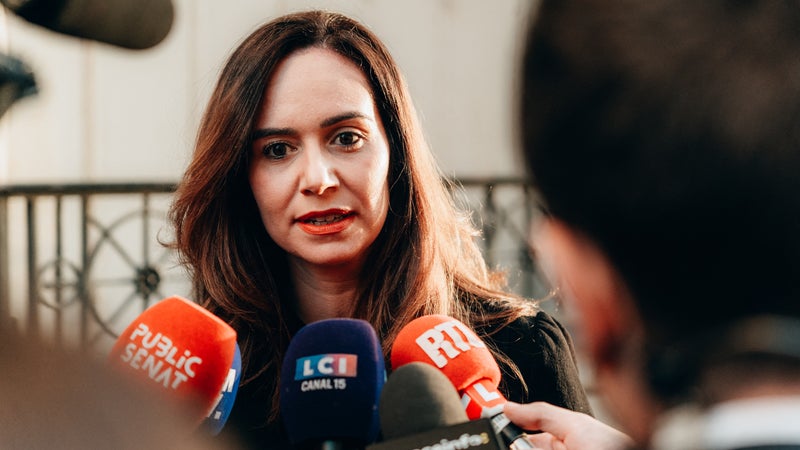 Sarah Knafo ouverte à rejoindre un éventuel gouvernement RN