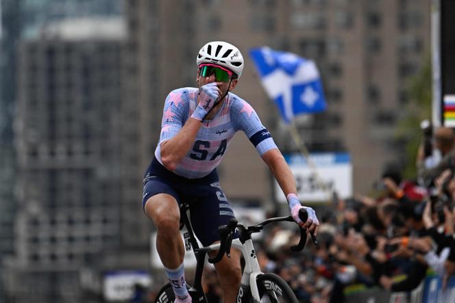 Brandon McNulty domine les Championnats du monde de cyclisme à Montréal